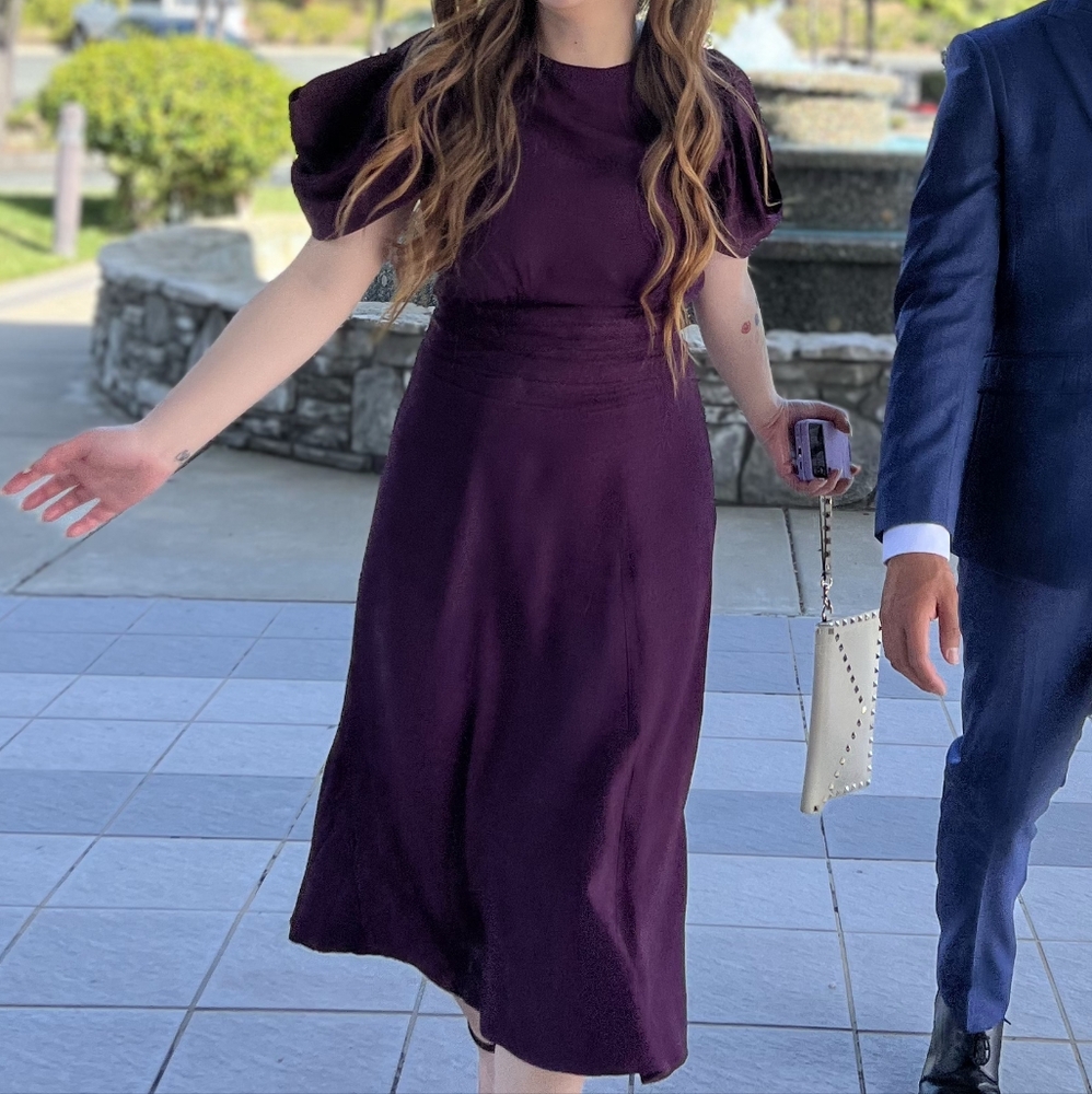 Ted Baker Purple Dress